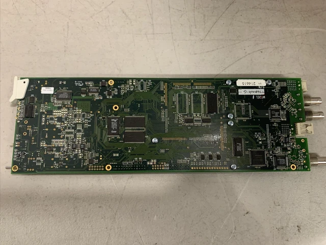 Alt view image 2 of 7 - Evertz 7700 series module 7760AVM-G SDI Video and Audio Monitoring*No Backaplane
