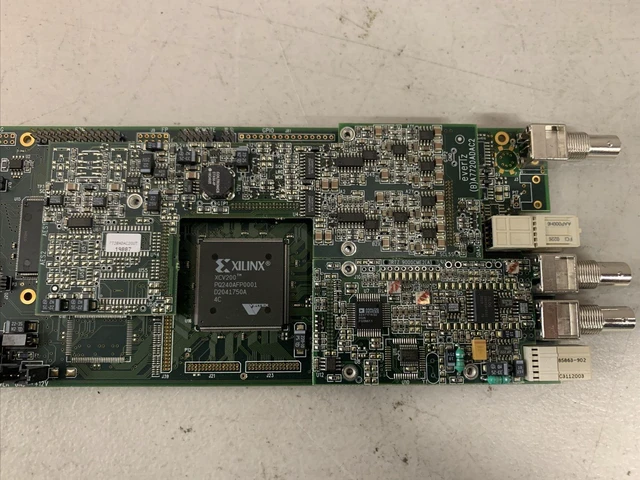 Alt view image 4 of 7 - Evertz 7700 series module 7760AVM-G SDI Video and Audio Monitoring*No Backaplane