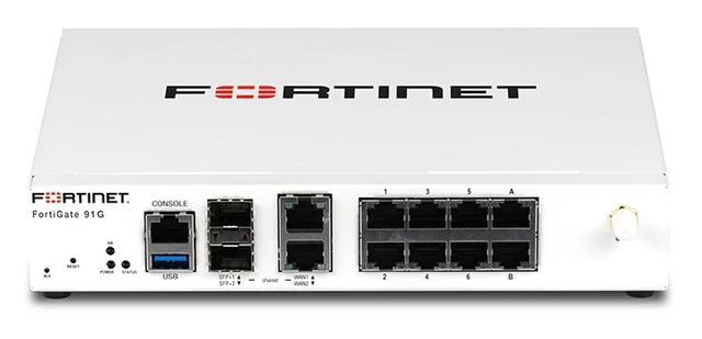 Main image of Fortinet FortiGate 91G
Enterprise-Grade Protection for Smaller Networks