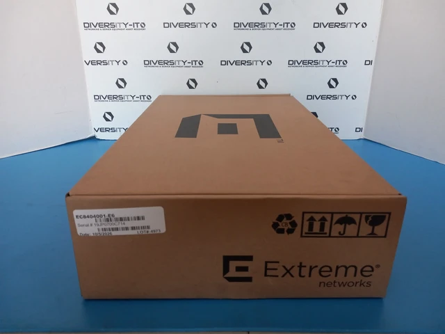 Alt view image 3 of 3 - Extreme EC8404001-E6 Matrix E6 Modular Switch Chassis Component
