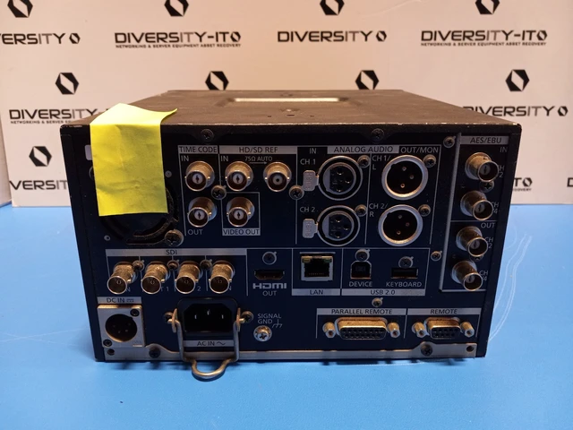 Alt view image 2 of 3 - Panasonic AJ-PD500P AVC-ULTRA microP2 Recorder