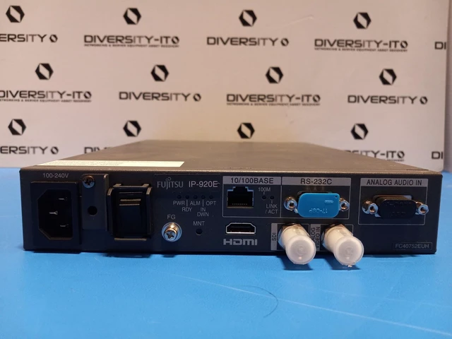Alt view image 2 of 2 - Fujitsu IP-9203 H.264 HD/SD Video Encoder/Decoder