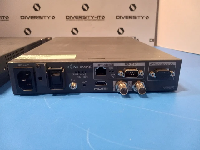 Alt view image 2 of 2 - Fujitsu IP-920D High-Performance Real-Time Broadcast Decoder