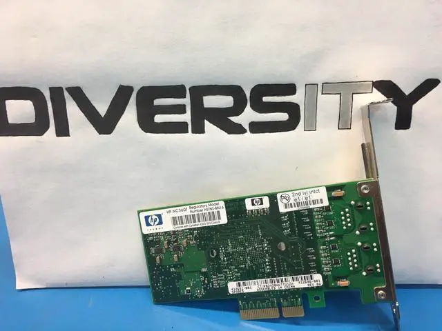 Alt view image 3 of 6 - HP 412651-001 NC360T PCI Express Dual Port Gigabit Server Adapter