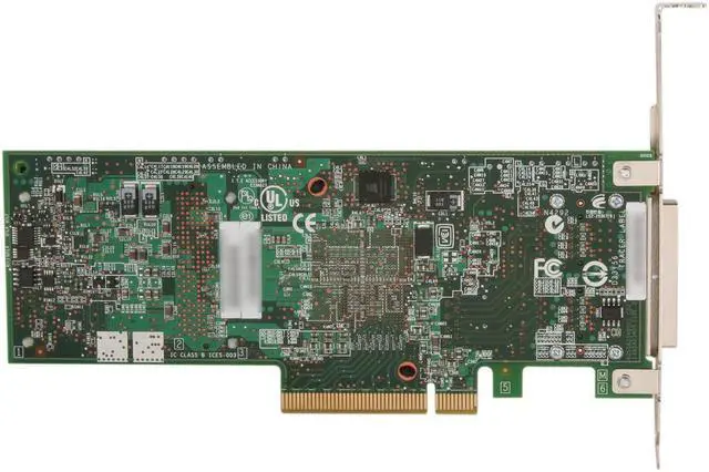 Alt view image 2 of 4 - LSI MegaRAID External SAS 9285-8e 6Gb/s x8 PCI-eExpress 2.0 RAID Controller Card