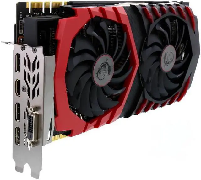 Alt view image 2 of 7 - MSI GeForce GTX 1080 DirectX 12 GTX 1080 GAMING 8G 8GB 256-Bit GDDR5X PCI Express 3.0 x16 HDCP Ready SLI Support ATX Video Card