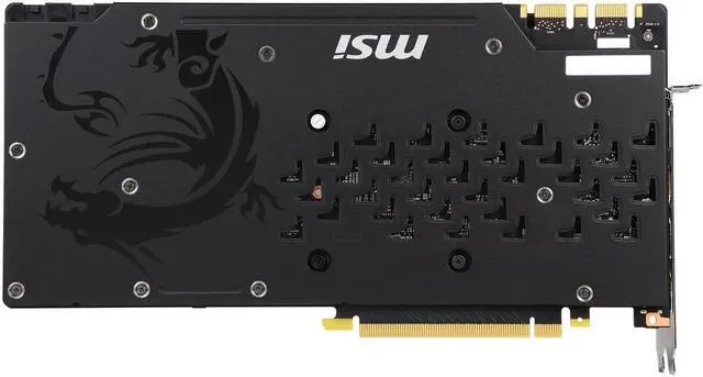 Alt view image 7 of 7 - MSI GeForce GTX 1080 DirectX 12 GTX 1080 GAMING 8G 8GB 256-Bit GDDR5X PCI Express 3.0 x16 HDCP Ready SLI Support ATX Video Card