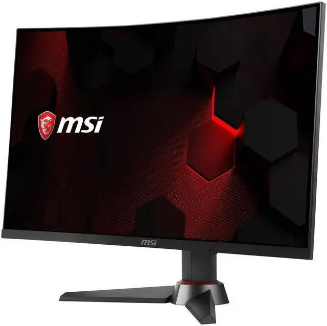 Alt view image 2 of 8 - MSI Optix MAG27C 27" Full HD 1920 x 1080 1ms (MPRT) 144Hz DisplayPort HDMI DVI Adaptive Sync Anti-Glare LED Backlit Curved Gaming Monitor