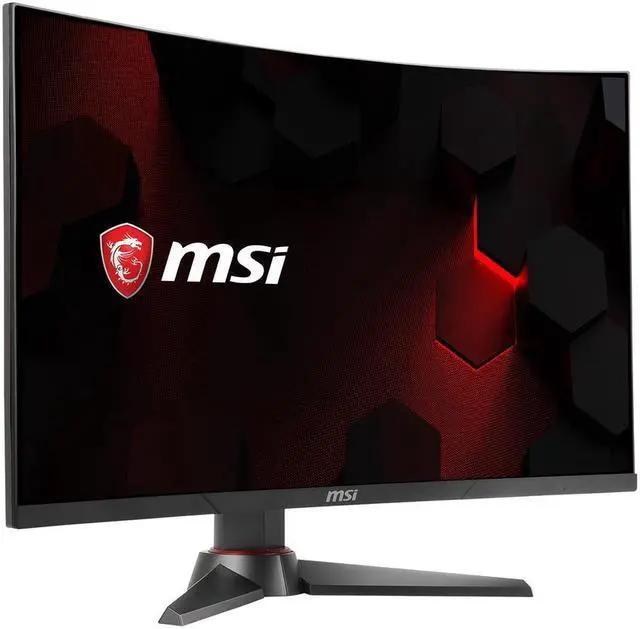 Alt view image 4 of 8 - MSI Optix MAG27C 27" Full HD 1920 x 1080 1ms (MPRT) 144Hz DisplayPort HDMI DVI Adaptive Sync Anti-Glare LED Backlit Curved Gaming Monitor