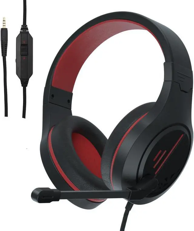 Main image of PS4 Gaming Headset, Stereo Gaming Headphone with Microphone Vibration for Laptop PC/Xbox one