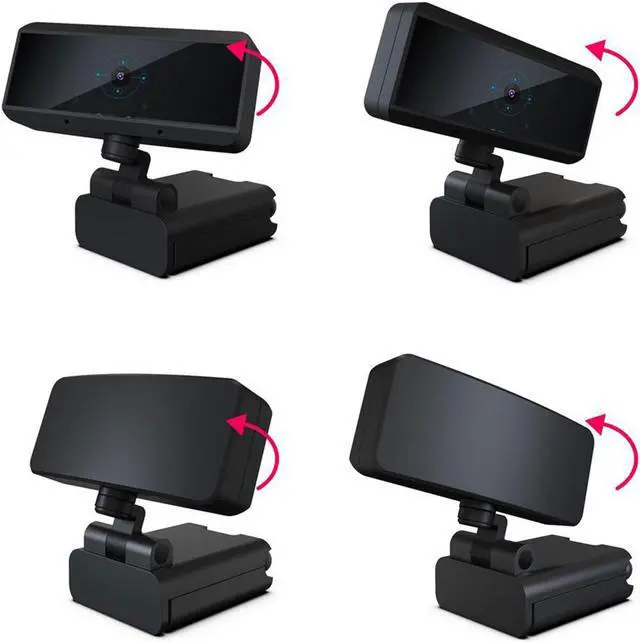 Alt view image 6 of 7 - Anivia 1080p HD Auto Focus Webcam, USB Desktop Laptop Camera, Mini Plug and Play Video Calling Computer Camera, Built-in Mic, Flexible Rotatable Clip