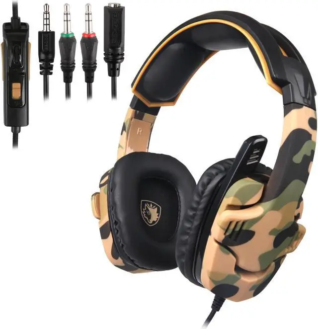 Main image of SADES SA930 3.5mm wired Gaming Headset with Microphone,Noise Isolating Volume Control for Pc/Mac/Ps4/Phone