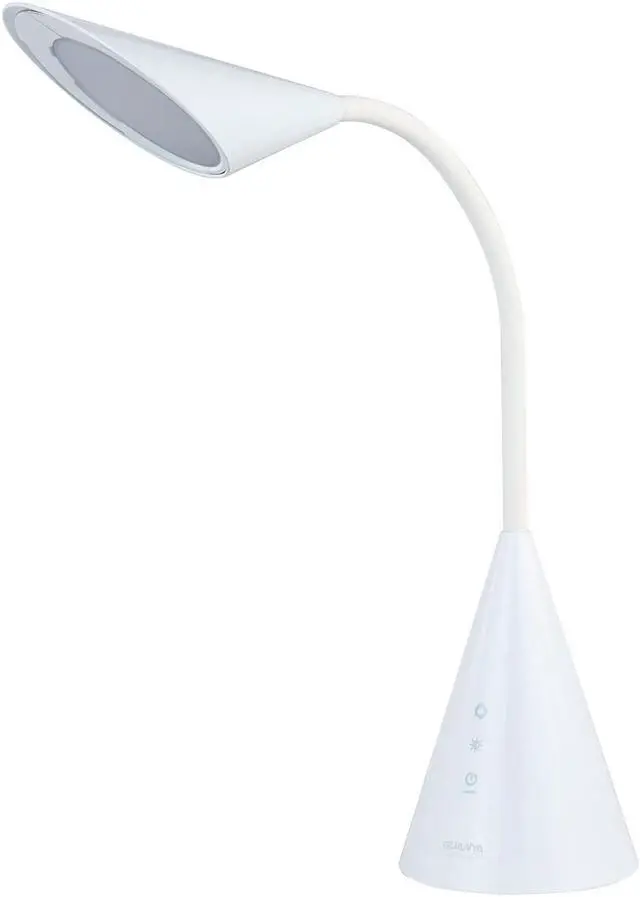 Alt view image 7 of 7 - GUANYA 8W Aluminum LED Desk Lamp, Touch Control, 4 Lighting Modes (white)