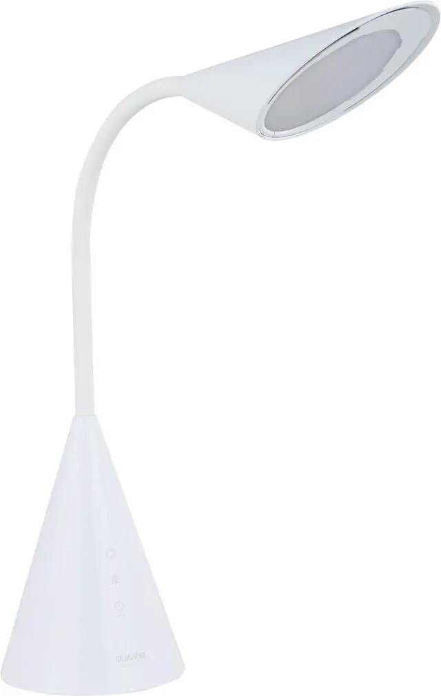 Main image of GUANYA 8W Aluminum LED Desk Lamp, Touch Control, 4 Lighting Modes (white)