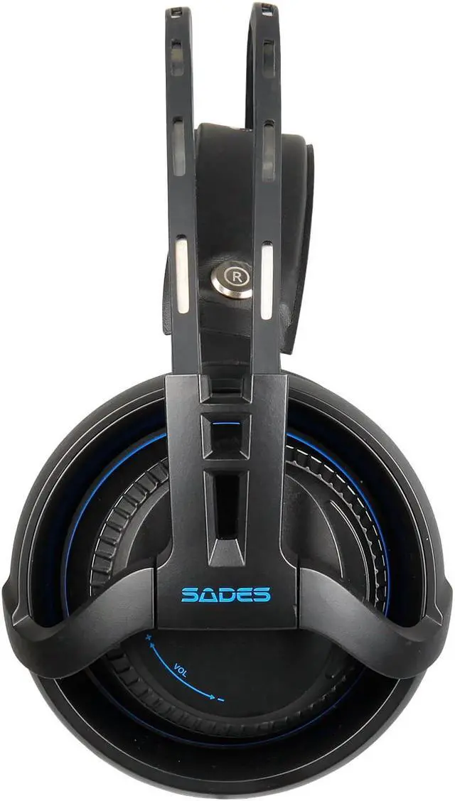 Alt view image 5 of 7 - SADES SA-935 Gaming Headset Surround Sound Stereo With Mic 3.5MM Jack Multi-Platform Over-ear Headphones For New Xbox One/PC/PS4/Smartphones