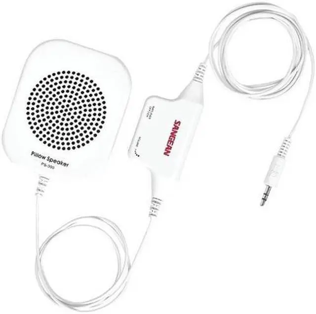 Alt view image 7 of 16 - SANGEAN PS-300 Pillow Speaker with in-line Volume Control and Amplifier -