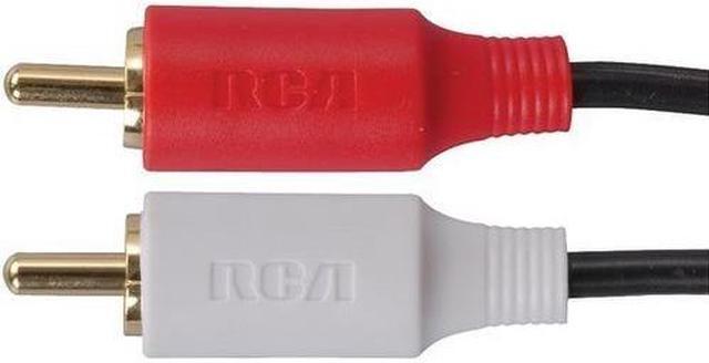 Alt view image 4 of 10 - RCA AH910 Stereo Hook-Up Cable (10 ft)