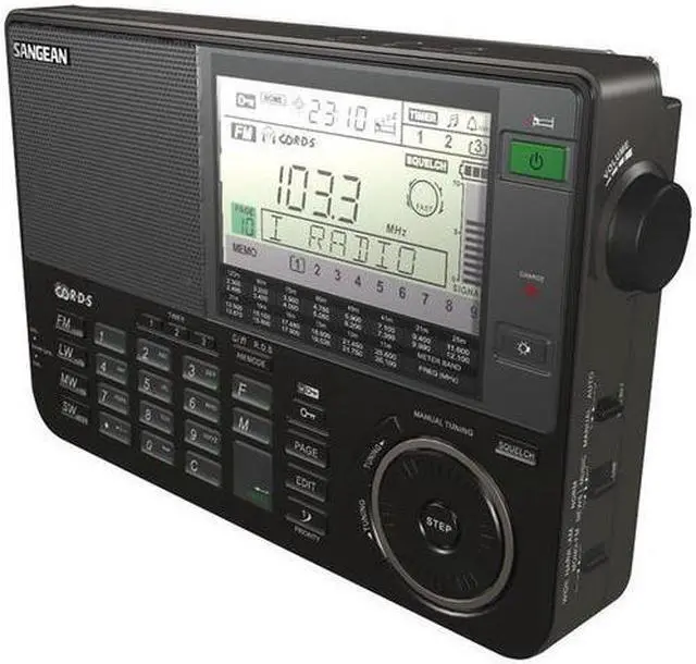 Alt view image 5 of 10 - Sangean ATS-909X BK Shortwave Portable Receiver