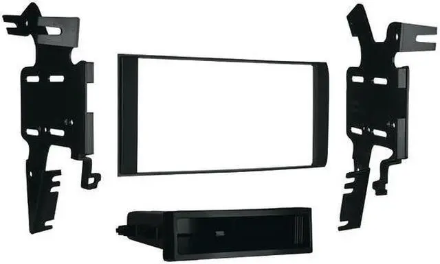 Alt view image 4 of 4 - Metra 99-7619 Single DIN Install Dash Kit for 2013-up Nissan Titan/Frontier