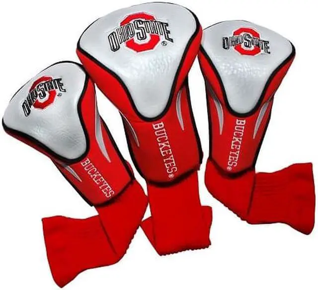 Alt view image 2 of 5 - Team Golf 3-Pack of Club Covers (Ohio State) Headcover