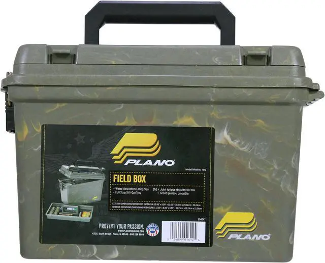 Alt view image 7 of 20 - Plano Deep Shell Case Camo Lift-Out Accessory Box
