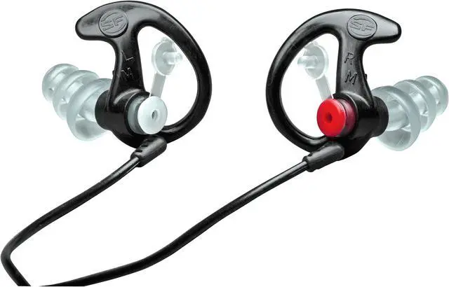 Alt view image 2 of 17 - SureFire EP4-BK-SPR Small Black Sonic Defenders Plus Hearing Protector