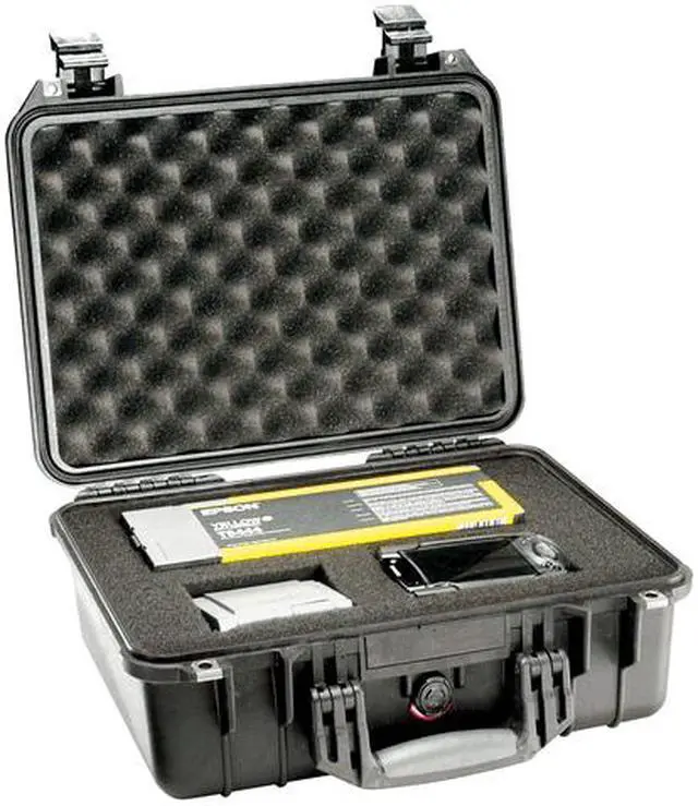 Alt view image 5 of 11 - Pelican Protector Case 1450 with Padded Dividers - Hard case - copolymer - black