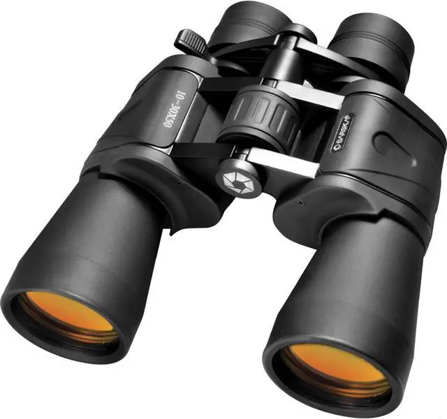 Alt view image 2 of 12 - BARSKA GLADIATOR 10-30x50 Clam ZOOM Binoculars