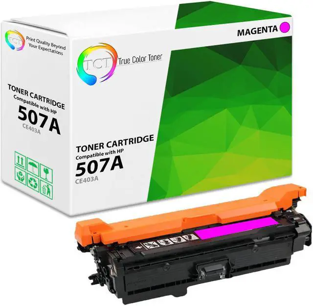 Alt view image 5 of 5 - TCT 4PK 507X 507A CE400X CE401A CE402A CE403A For HP LJ Enterprise 500 M551 M575