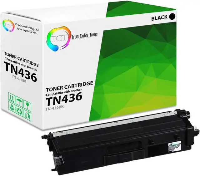 Main image of True Color Toner TN436 Black Toner Cartridge - Premium Compatible Replacement for Brother TN436BK Black High Yield Works With Brother HL-L8260CDW L8360CDWT L8360CDW MFC-L8610CDW L8900CDW