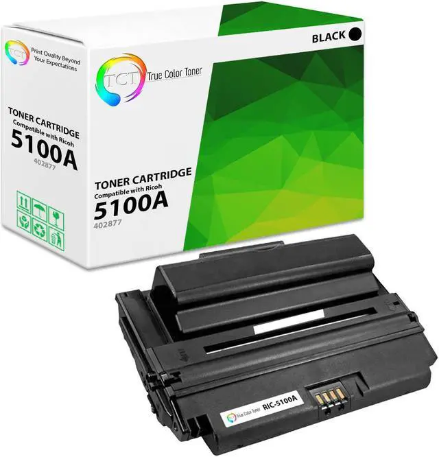 Main image of True Color Toner 5100A Toner Cartridge - Premium Compatible Replacement for Ricoh Aficio 5100A 402877 Black Works With Ricoh Aficio SP5100 SP 5100N
