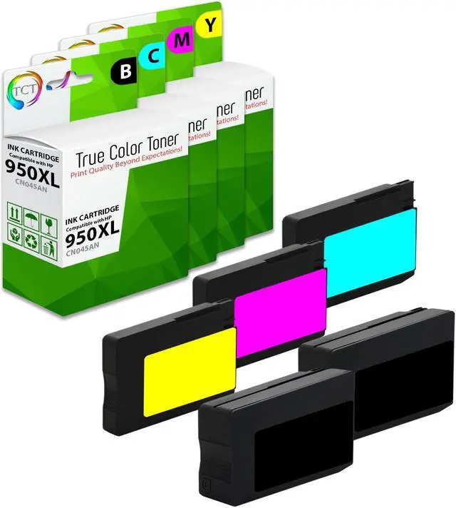 Main image of TCT 950XL 951XL Ink Cartridge 5 Pack - Premium Compatible Replacement for HP 950XL 951XL Works With HP OfficeJet Pro 251DW 276DW MFP