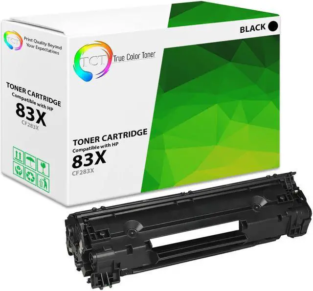 Main image of TCT 83X TAA Compliant Toner Cartridge - Premium Compatible Replacement for HP 83X CF283X Black High Yield Works With HP LaserJet Pro MFP M125 M126 M127 M128 M225 M201 M202 Printers