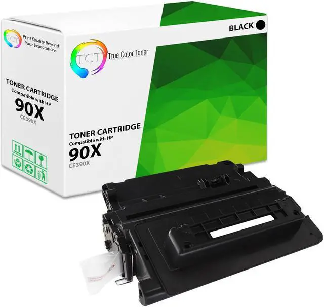 Main image of True Color Toner 90X Toner Cartridge - Premium Compatible Replacement for HP 90X CE390X Black High Yield Works With HP LaserJet Enterprise M4555 MFP 600 M601 M602 M603