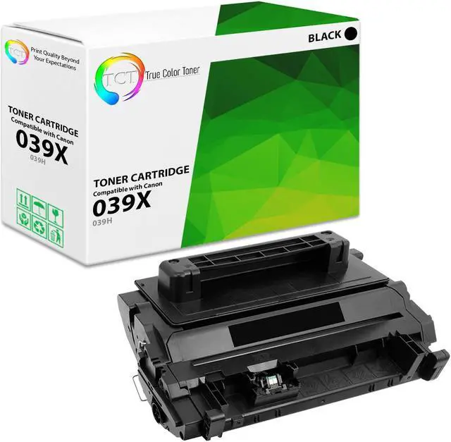 Main image of True Color Toner 039X Toner Cartridge - Premium Compatible Replacement for Canon 039 039H Black High Yield Works With Canon ImageClass LBP351dn LBP352dn