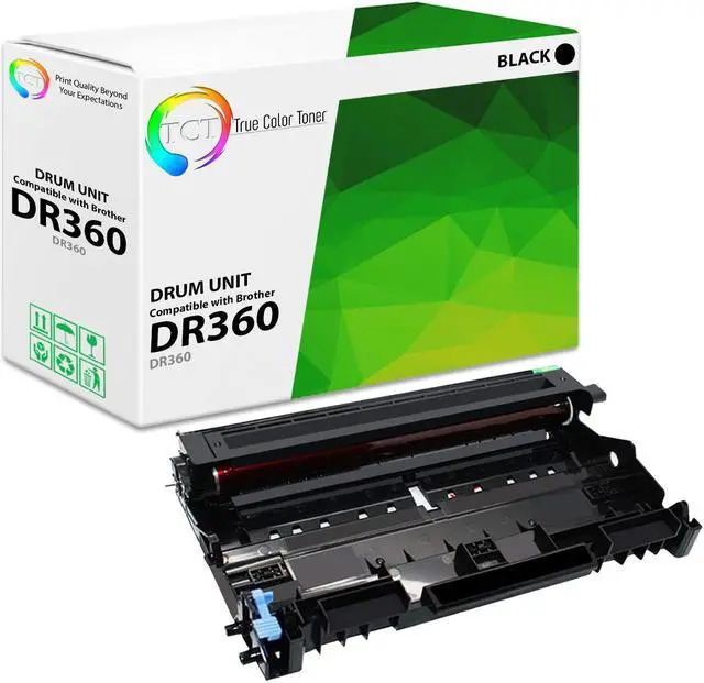 Main image of True Color Toner DR360 Drum Unit - Premium Compatible Replacement for Brother DR-360 DR360 Works With Brother HL-2140 2150N 2170W DCP-7030 7040 7045N MFC-7320 7340 7345N 7440N 7450 7840W