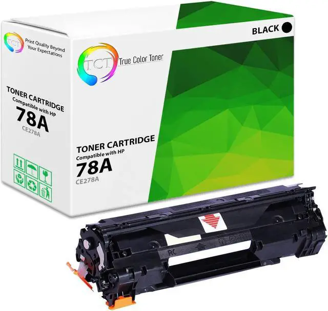 Main image of True Color Toner 78A Toner Cartridge - Premium Compatible Replacement for HP 78A CE278A Black Works With HP LaserJet M1536 MFP M1536DNF P1560 P1566 P1606 P1606DN