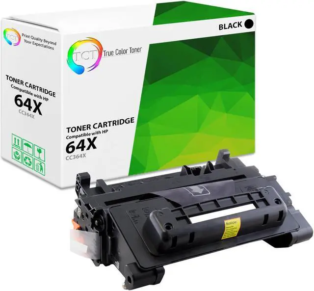 Main image of True Color Toner 64X Toner Cartridge - Premium Compatible Replacement for HP 64X CC364X Black High Yield Works With HP LaserJet P4014 P4015N P4015X P4515N P4515X