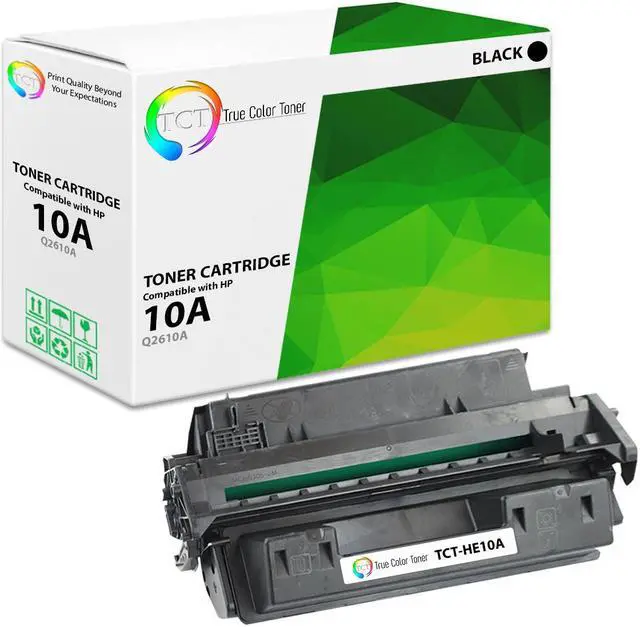 Main image of True Color Toner 10A Toner Cartridge - Premium Compatible Replacement for HP 10A Q2610A Black Works With HP LaserJet 2300 2300L 2300N 2300D 2300DN 2300DTN