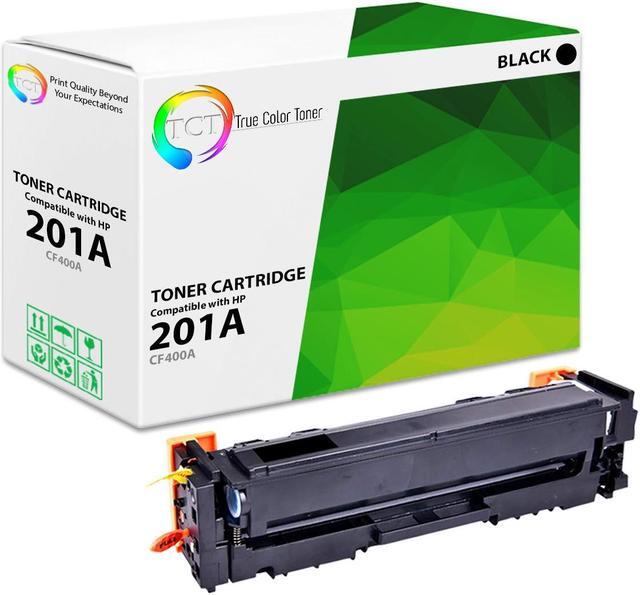 Main image of True Color Toner 201A Black Toner Cartridge - Premium Compatible Replacement for HP 201A CF400A Works With HP Color LaserJet M277DW M277N M252DW M252N