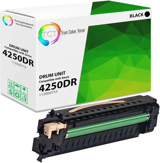 Main image of True Color Toner 4250 Drum Unit - Premium Compatible Replacement for Xerox 4250DR 113R00755 Black Works With Xerox WorkCentre 4250 4260