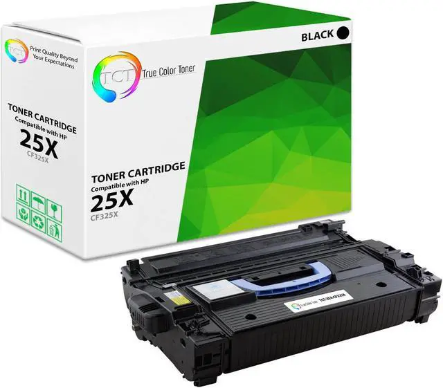 Main image of True Color Toner 25X Toner Cartridge - Premium Compatible Replacement for HP 25X CF325X Black High Yield Works With HP LaserJet Enterprise M806DN MFP Flow M830