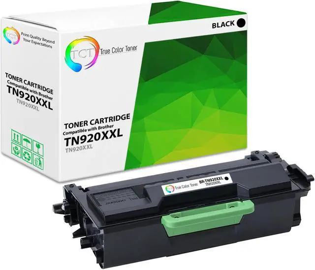 Main image of TCT TN920 Toner Cartridge - Premium Compatible Replacement for Brother TN920 TN-920XXL Extra High Yield Works With Brother HL-L5210DN L5210DW L5210DWT L5215DW DCP-L5510DN