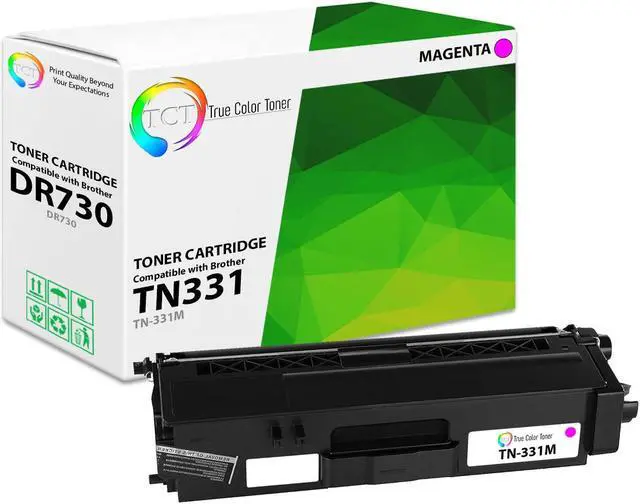 Main image of True Color Toner TN331 Magenta Toner Cartridge - Premium Compatible Replacement for Brother TN331 TN-331M Magenta Works With Brother HL-L8250 L8350 MFC-L8600 L8850