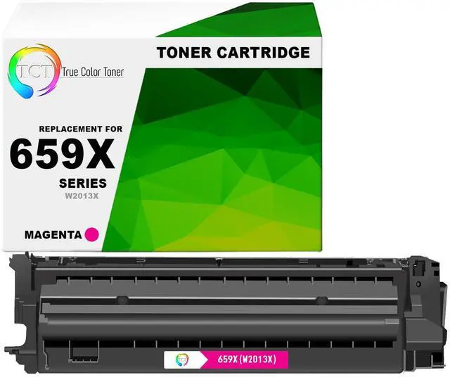 Main image of TCT 659X Yellow Toner Cartridge - Premium Compatible Replacement for HP 659X W2013X High Yield Works With Color LaserJet Enterprise M856 M856dn MFP M776dn MFP Flow M776x