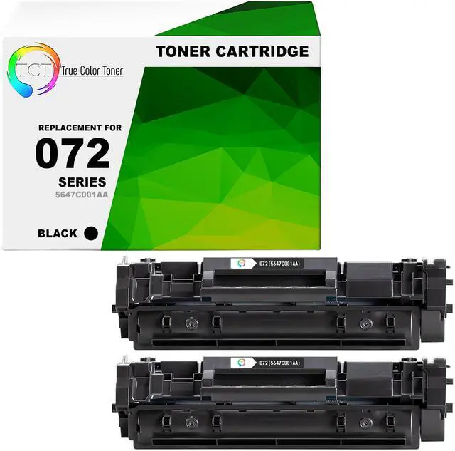 Main image of True Color Toner 072 Toner Cartridge 2 Pack - Premium Compatible Replacement for Canon 072 5647C001 Works With Canon imageCLASS LBP172DW MF284DW MF287DW MF289DW