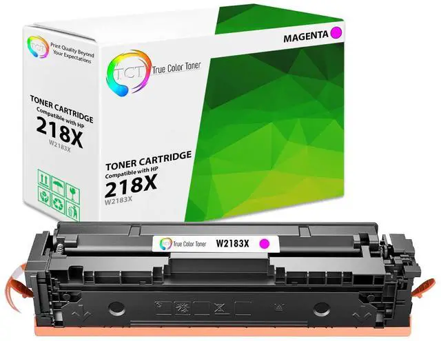 Main image of TCT 218X Magenta Toner Cartridge - Premium Compatible Replacement WITH CHIP Works With HP LaserJet Pro 3201, MFP 3301 Printers (2,500 Pages) - not compatible with "-e" suffix printers"