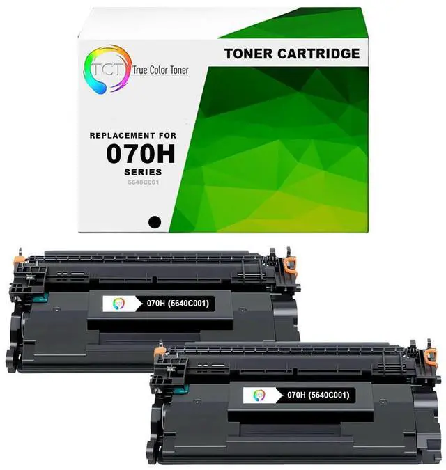 Main image of True Color Toner 070H Toner Cartridge 2 Pack - Premium Compatible Replacement for 070H Black Works With Canon imageClass MF467dw MF465dw MF463dw MF462dw MF461dw LBP247dw LBP246dw
