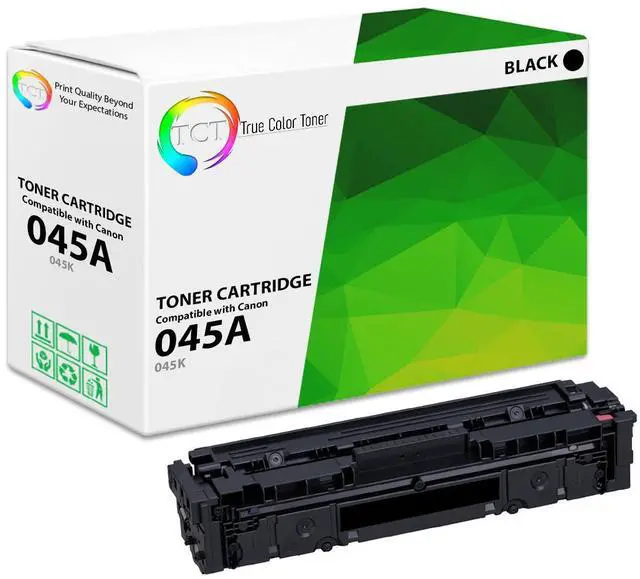 Main image of True Color Toner 045A Black Toner Cartridge - Premium Compatible Replacement for Canon 045 Black Works With Canon Color ImageClass MF634CDW MF632CDW LBP612CDW