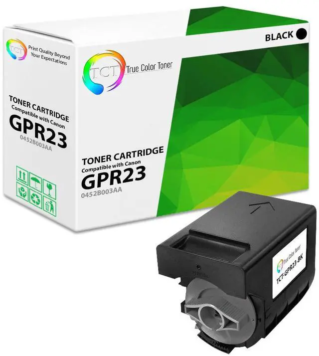 Main image of True Color Toner GPR23 Black Toner Cartridge - Premium Compatible Replacement for Canon GPR-23 0452B003AA Black Works With Canon ImageRunner C2550 C2880 C2880i